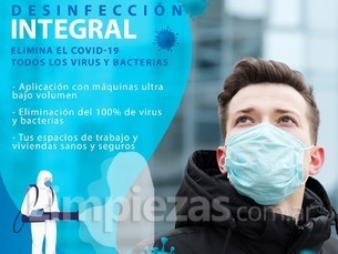 Desinfección y Sanitizacion  para Empresas, Oficinas y Hogares