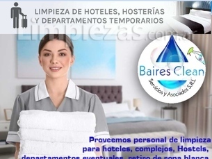 Personal de limpieza