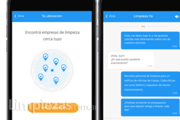 Encontrá tu proveedor más rápido con la nueva app de Limpiezas.com.ar