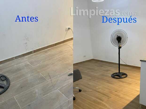 Limpieza de pisos