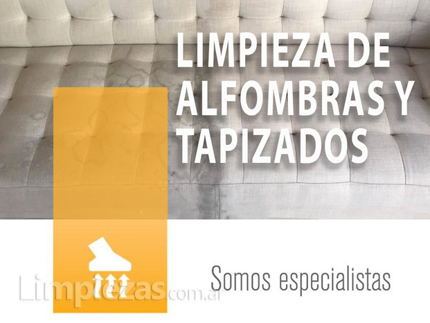 Limpieza de alfombras y tapizados 